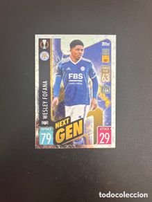 Football Stickers: FOFANA NEXT GEN NUMERO 89 LEICESTER CITY MATCH ATTAX 2021 2022
